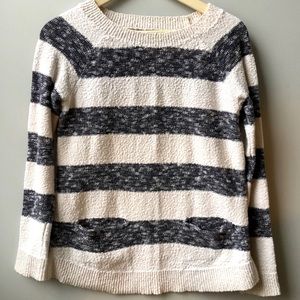 Lou & Grey | Chunky Knit Sweater Pockets Small